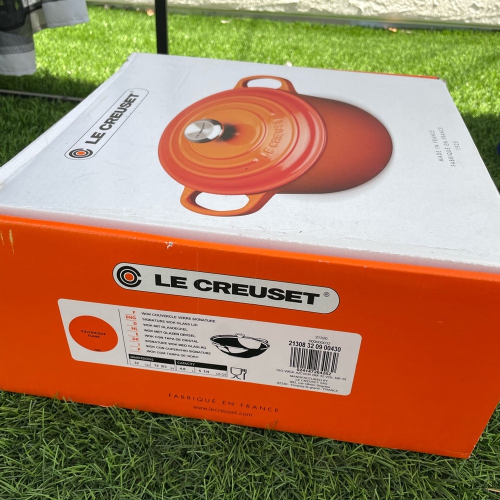 Le Cruset Signature Wok